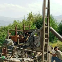 حفاری چاه اب در مرگور