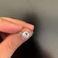 گردنبند انگشتر نقره