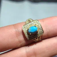 انگشتر فیروزه زنانه اصل