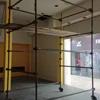 نصب داربست فلزی‌ اجاره تخته وبشکه      *شایان *