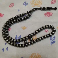 تسبیح سندلوس نقره کوب