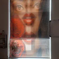پرده زبرا طرح دار ۲ عدد