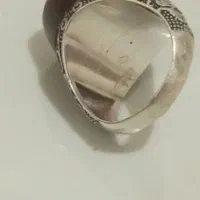 انگشترعقیق خرمایی|جواهرات|مشهد, امیر المومنین|دیوار