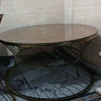 میز عسلی فلزی درحد نو|مبلمان خانگی و میز عسلی|الوند, |دیوار