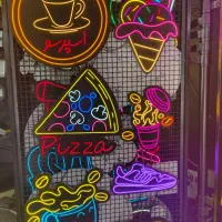 نئون|ریسه و چراغ تزئینی|بندرعباس, |دیوار