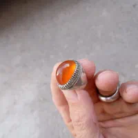 انگشتر عقیق یمنی ابدار