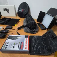 فروش تجهیزات صدابرداری و سینمایی درحد آک|دوربین عکاسی و فیلم‌برداری|مشهد, چهارچشمه|دیوار