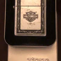 زیپو اصل Harley Davidson سیم خاردار هارلی دیویدسون