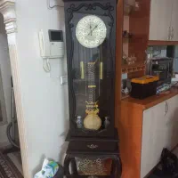 ساعت ایستاده چوبی اصل سالم