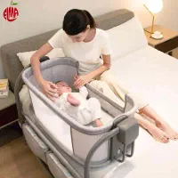 گهواره کنار تخت مادر برقی ۳ کاره ماستلامدل8602|تخت و صندلی بچه|شیراز, میانرود|دیوار