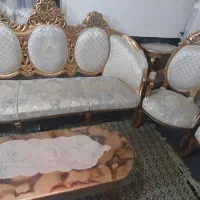 ست مبل و میز نهار خوری سلطنتی|مبلمان خانگی و میز عسلی|ضیاء آباد, |دیوار