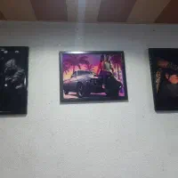 تابلو گیمری سایز ۳۰ در ۴۰ جنس مخمل