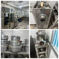 چرخ گوشت،یخچال بخارپز،گاز،میزکارسیخ کباب،باکس