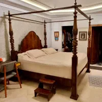 سرویس خواب-آینه-دراور-دو پاتختی-چوب ایتالیایی|تخت و سرویس خواب|تهران, یوسف‌آباد|دیوار