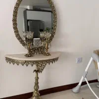 آینه شمعدان و قالی ( قالیچه)