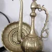 آفتابه لگن و تنگ|کلکسیون اشیاء عتیقه|مشهد, شهرک لشکر (شهرک غرب)|دیوار