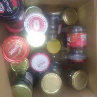 شیشه خالی یک از یک کیلویی نیمی تا