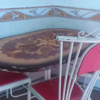 میز نهار خوری|میز و صندلی غذاخوری|سراب, |دیوار