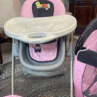 ست تخت پارک، صندلی غذا و کریر