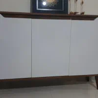 جا کفشی کنسولی دو رنگ