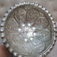 میوه خوری مس قطر ۲۹ سانت، میوه خوری مسی پایه دار|کلکسیون اشیاء عتیقه|تهران, پونک|دیوار