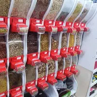 استند خودریز حبوباتی و خشکبار 12 مخزنه|فروشگاه و مغازه|یزد, |دیوار