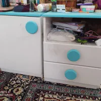 تخت و کمد نوزادی تا نوجوانی|تخت و سرویس خواب|مرودشت, سهل‌آباد|دیوار