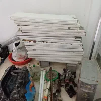 قفسه فلزی|فروشگاه و مغازه|نور, |دیوار