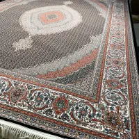 فرش ۹متری ماشینی ریزماهی سرمه ای/اقساطی(فرش هنرمند