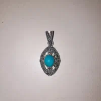 گردن اویز نقره|کلکسیون اشیاء عتیقه|کرج, شهرک بنفشه|دیوار