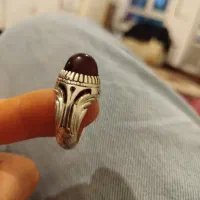 انگشتر نقره سنگین وزن