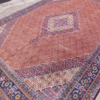 یک جفت فرش ۱۲متری دستبافت ریزه ماهی نخ اعلا