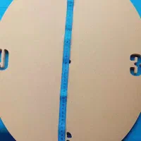 چوب ام دی اف خام برش خورده ساعت مناسب رزین|ساعت دیواری و تزئینی|رشت, کوی مهر|دیوار