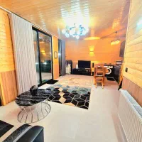 کلبه سوئیسی دوبلکس کمند،نوساز ،دنج ،کنار رودخانه|اجارهٔ کوتاه‌مدت ویلا و باغ|آلاشت, |دیوار