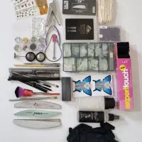 وسایل ناخن انواع کاشت لاک ژل