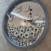 آینه طرح دار|آینه|همدان, |دیوار