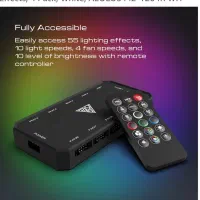فن خنک کننده کیس(RGB)|قطعات و لوازم جانبی رایانه|تبریز, |دیوار