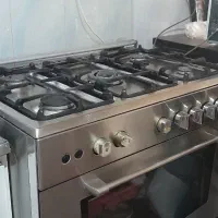 اجاق گاز فر ۱۷ تومن. تمام استیل چدنی