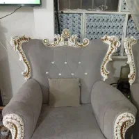 مبل 9نفره سلطنتی درحد نونو با میز غذا خوری