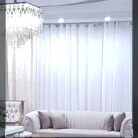پرده حریر پانج با کنارهاش