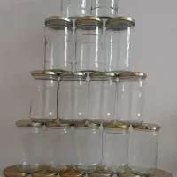 ظرف شیشه ای نیم کیلویی ویک کیلویی