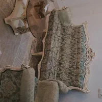 مبل ۷ نفره سالم همراه جلو مبلی ومیز عسلی|مبلمان خانگی و میز عسلی|نظرآباد, نظرآباد|دیوار