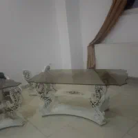 گهواره و روروک.. و میز عسلی همه باهم فوری|اسباب و اثاث بچه|فولادشهر, مسکن مهر فولادشهر|دیوار