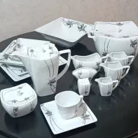 سرویس چینی ۱۸نفره پارمیس همراه با چای خوری