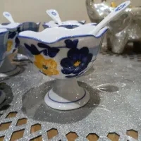 بستنی خوری گل پنبه ای آنتیک دکوری