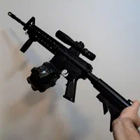 تفنگ تیر ژله‌ای HK416