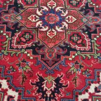 قالیچه دستبافت هریس تاجری ۱/۵×۲ درحدنو واقعی|فرش|تبریز, |دیوار