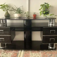 میز تلویزیون شیشه ای