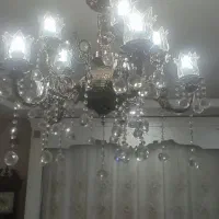 لوستر‌برنجی‌5شاخه10شعله