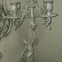 ۲عدد شمعدان طرح فرشته|مجسمه، تندیس، ماکت|مشهد, امام خمینی|دیوار